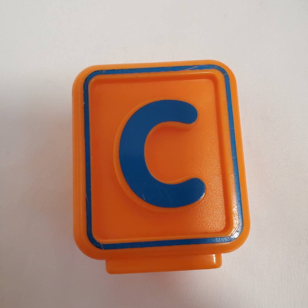 Vtech Sit to Stand Alphabet Train Replacement Letter Blocks C Car